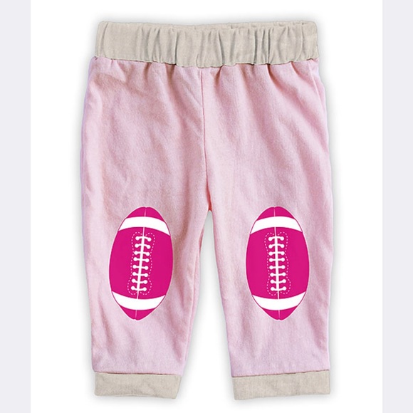 ▪️Light Pink Football Harem Pants - Picture 1 of 2